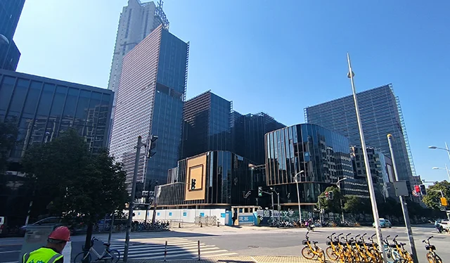 上海杨浦区五角广场抖音大厦